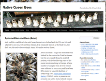 Tablet Screenshot of native-queen-bees.com